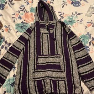 women’s oversized baja hoodie